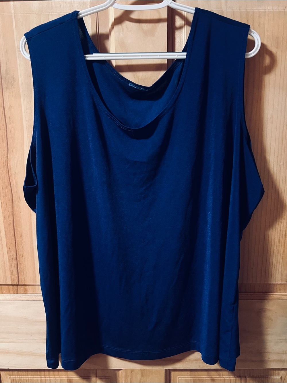 Classic Navy Sleeveless Tank Top for Women